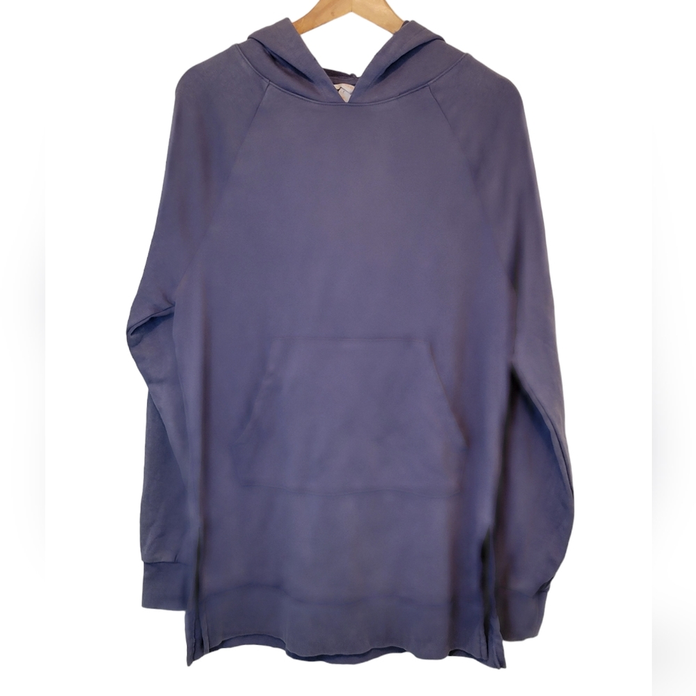 Colsie Women's Oversized Blue Hoodie Sweater Size Medium